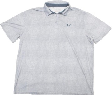 z Koszulka polo Under Armour XL Loose Heat Gear szara