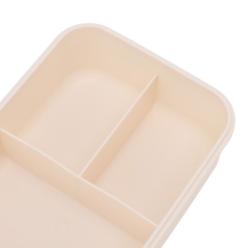 Пластиковый ланч-бокс с 3 отделениями 1000 мл