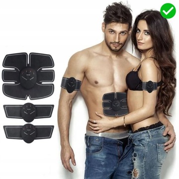 ELEKTROSTYMULATOR MIĘŚNI SYLWETKA BEZ SIŁOWNI EMS