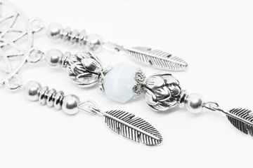 ЗАКЛАДКА, ловец снов, АКВАМАРИН, гематит