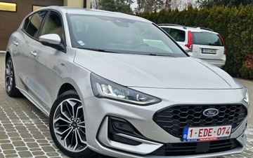 Ford Focus IV Hatchback Facelifting 1.0 EcoBoost MHEV 155KM 2025 Ford Focus ST-Line,Hybryda 155 KM,Automat,Niski przebieg Benzyna 155KM