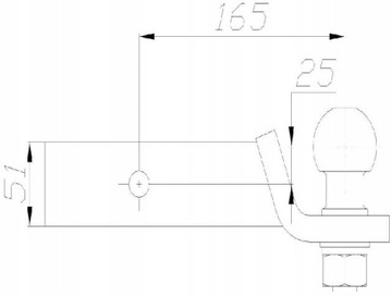 ШАРОВОЙ АДАПТЕР БУКСИРОВОЧНОГО КРЮКА США FORD F-150 НОВЫЙ