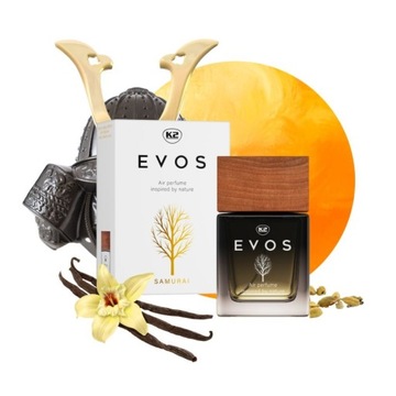K2 EVOS SAMURAI 50ML PERFUMY DO SAMOCHODU