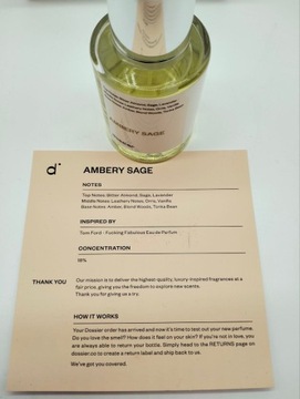 Духи Dossier Ambery Sage 50 мл