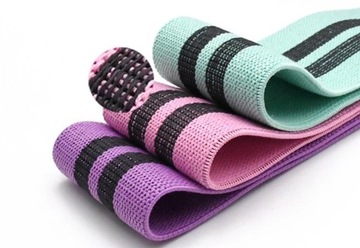 НАБОР ИЗ 3 ЭНЕРГЕТИК, МАТЕРИАЛЬНЫХ ЛЕНТ ДЛЯ УПРАЖНЕНИЙ