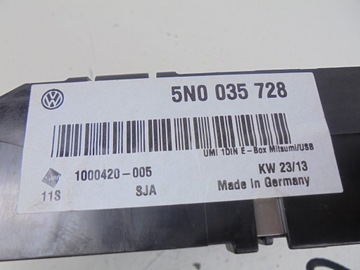 MODUL ROZHRANÍ MÉDIA 5N0035728 VW PASSAT B7