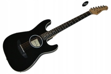 HARLEY BENTON ST-ACOUSTIC BK STRATOCASTER NOWA GITARA WYREGULOWANA LUTNICZO