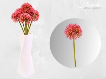 SZTUCZNE KWIATY CZOSNEK PIK GAŁĄZKA 48CM DEKORACJA DODATEK FLORYSTYCZNY