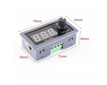 ШИМ контроллер скорости двигателя 5-30V DC - 5A от jakar