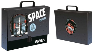 TECZKA Z RĄCZKĄ A4 GRUBA XL NASA SPACE