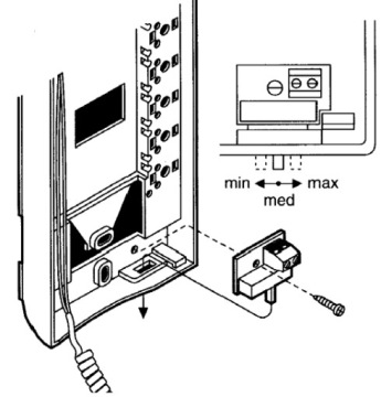 Регулятор громкости для SCAITEL 1132/53P uniphone