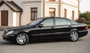 Mercedes Klasa S W220 Sedan 5.5 V12 (600) L 500KM 2003 Mercedes-Benz Klasa S S600L V12 500KM Navi Xeo..., zdjęcie 6