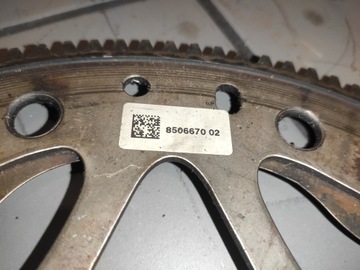 BMW F01 F10 F11 F30 E70 E90 3.0D N57 KOLO SETRVAČNÍK VĚNEC ORIGINÁLNÍ VELMI DOBRÝ