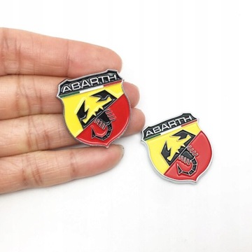 3D metal samochód naklejki Fiat Viaggio Abarth