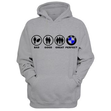 BLUZA BMW Z KAPTUREM E30 E36 E90 MPOWER NA PREZENT