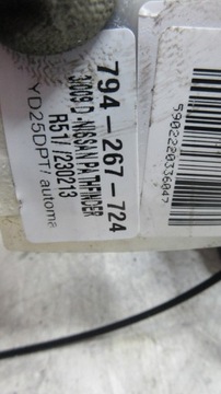 NISSAN PATHFINDER R51 16700EC00A 2.5 DCI ČERPADLO VSTŘIKOVAČE