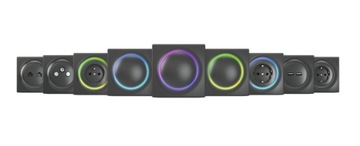 Выключатель для жалюзи FIBARO WALLI антрацит Z-Wave