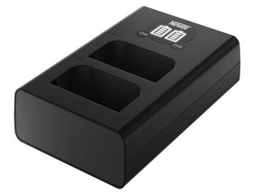 Двухканальное зарядное устройство Newell для BLX-1 для Olympus