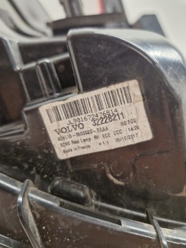 PRAVÁ SVĚTLO ZADNÍ VOLVO XC90 II 32228211