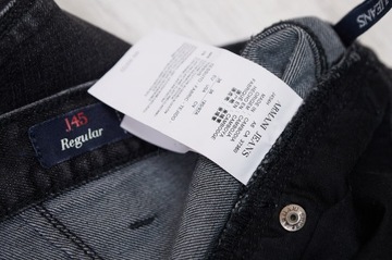 ARMANI J45 REGULAR JEANS spodnie męskie PREMIUM 34/34 pas 88