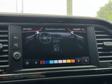Seat Leon III Hatchback Facelifting 1.5 EcoTSI 130KM 2019 Seat Leon FR Beats Audio ACC DCC Ambiente LED CarPlayAndroid Auto, zdjęcie 31