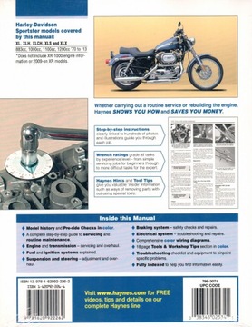 HARLEY-DAVIDSON SPORTSTER (70-13) КНИГА РЕМОНТА