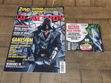 BATMAN ARKHAM ASYLUM MAX PAYNE VATICAN + GAZETA