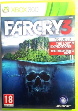FAR CRY 3 PL XBOX360 - PO POLSKU - OTWARTY ŚWIAT