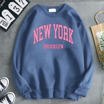 Trend Simple Pullover For Women New York Brooklyn