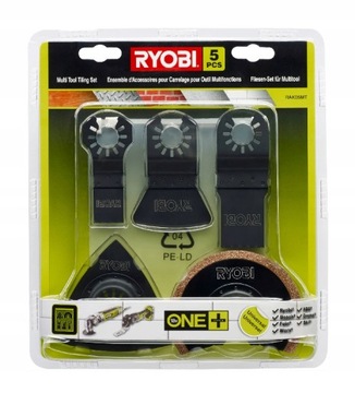 RYOBI RAK05MT ZESTAW do Multitool R18MT RMT1801 5el