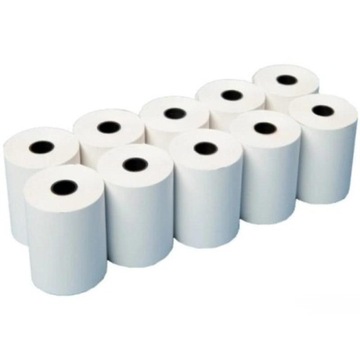 ROLKI TERMICZNE 57 X 15 DO KASY FISKALNEJ I TERMINALA, 10 SZTUK