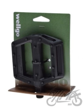 ВЕЛОСИПЕДНАЯ ПЕДАЛЬ WELLGO PLAST PLATFORM 2 ШТ.