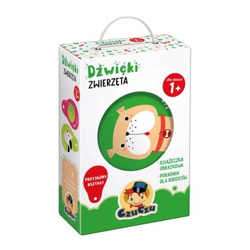 CzuCzu ZWIERZĘTA książeczka na kółeczku 1+
