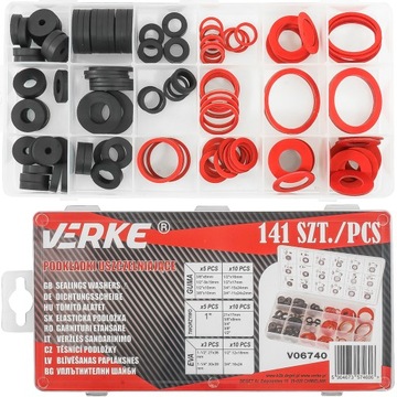 ГИДРАВЛИЧЕСКИЕ РЕЗИНОВЫЕ УПЛОТНИТЕЛЬНЫЕ ШАЙБЫ КОМПЛЕКТ УПЛОТНИТЕЛЬНЫХ ШАЙБ