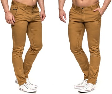 SPODNIE MĘSKIE CHINOSY VANKEL JEANS 621 - 90cm/L32