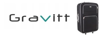СРЕДНИЙ ЧЕМОДАН НА КОЛЕСАХ TRAVEL GRAVITT 901 МЯГКИЙ МАТЕРИАЛ БАГАЖНОЙ СУМКИ