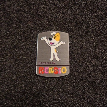 Reksio LOGO naklejka emblemat 540