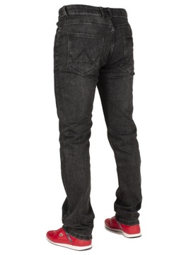 Spodnie męskie jeans W:39 104 CM L:32 czarne