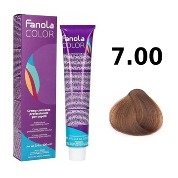 FANOLA CREMA COLORE 100ml farba do włosów nr 7.00