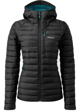 Kurtka Damska Rab Microlight Alpine Hd black - L