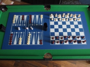 МУЛЬТИИГРОВОЙ СТОЛ 12 в 1 ФУТБОЛЬНЫЙ ПИН-ПОНГ