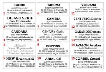 КАРМАННЫЙ штамп на 8 строк текста Логотип компании Mała COLORS.