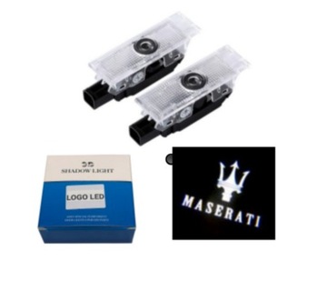 MASERATI LED PROJEKTOR HOLOGRAM DRZWI 2009-