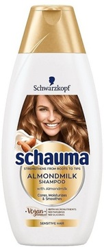Szampon do włosów 400ml MLEKO&MIGDAŁY SCHAUMA