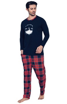 МУЖСКИЕ ПИЖАМЫ, ДЛИННЫЕ РУКАВА, ДЛИННЫЕ БРЮКИ/ХЛОПОК