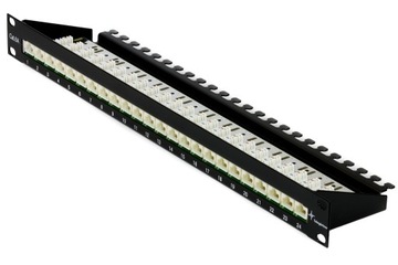 Patch Panel 24xRJ45 19 kat 6A UTP Telegartner