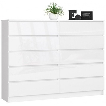 NOWOCZESNE MEBLE MIESZKANIA 160x40x121 cm KOMODA