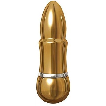 PURE ALUMINIUM Small Gold Mini wibrator