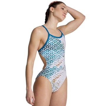 Strój kąpielowy Arena Team Challenge Back Planet Water 10 (UK32) S