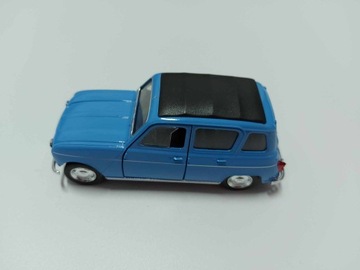WELLY RENAULT 4 Синий 1:34 МЕТАЛЛ НОВАЯ МОДЕЛЬ